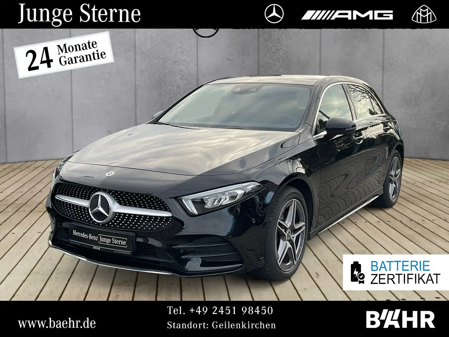 Mercedes-Benz A 250 A 250 e AMG/MBUX/LED/Pano/Head-Up/RFK/LMR-18" Navi Schwarz - 1