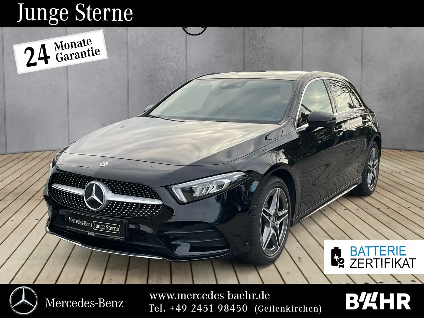 Mercedes-Benz A 250 A 250 e AMG/MBUX/LED/Pano/Head-Up/RFK/LMR-18" Navi Schwarz - 1