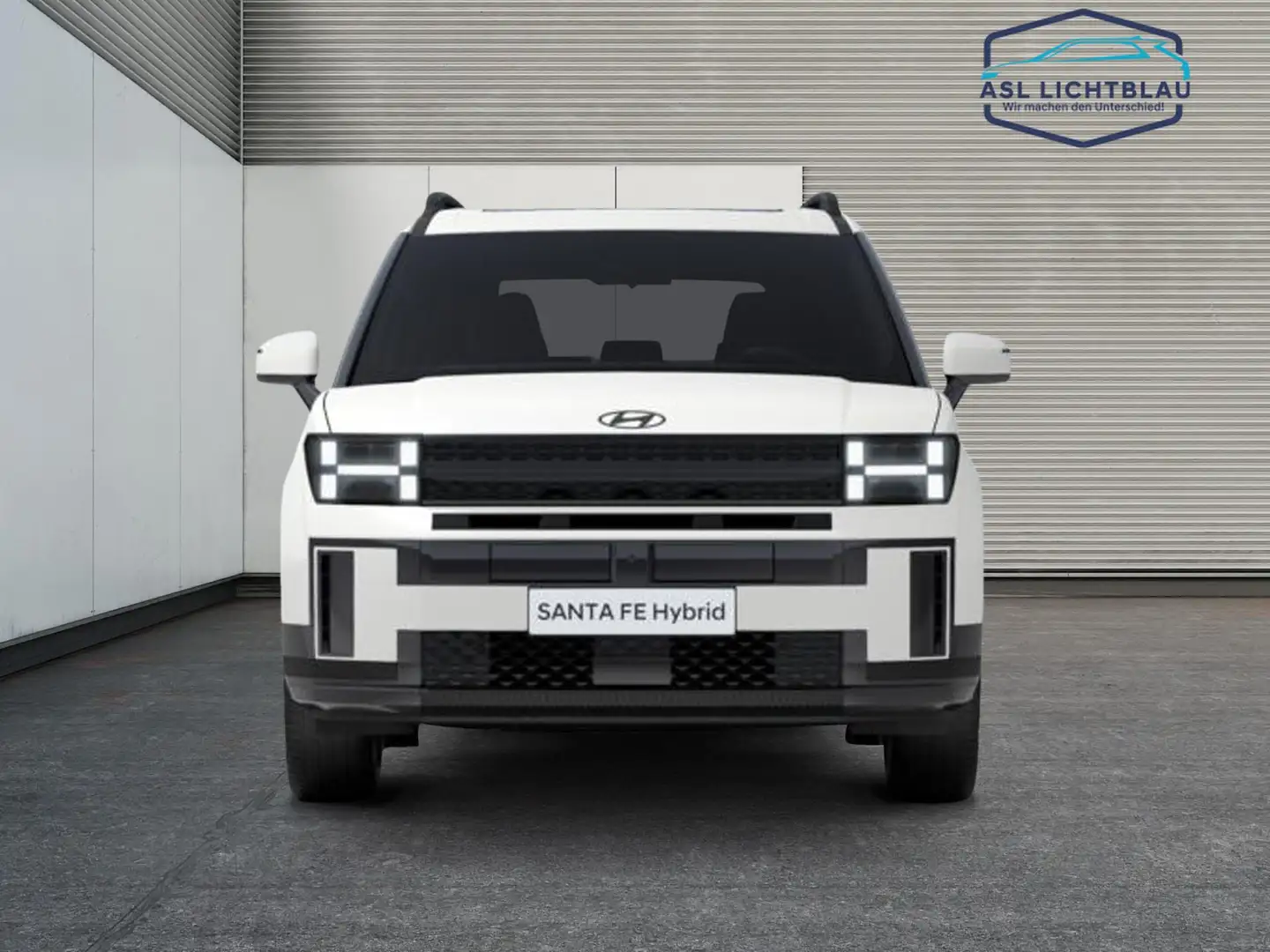 Hyundai SANTA FE HEV 5-Sitzer 1.6 T-GDI 6-AT 4WD Blackline 1.6 Weiß - 2