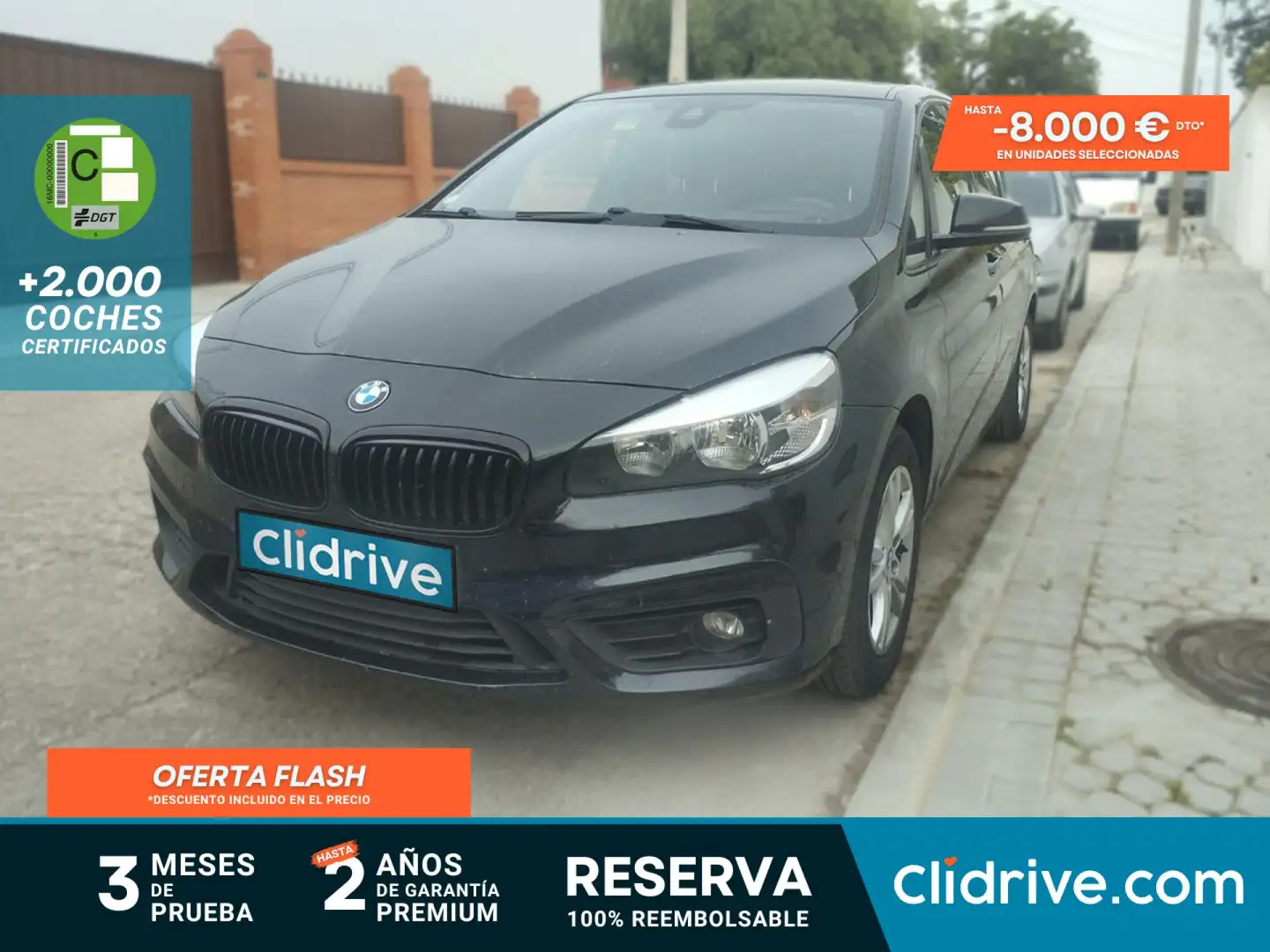 BMW 220 Active Tourer 220dA xDrive Negro - 1