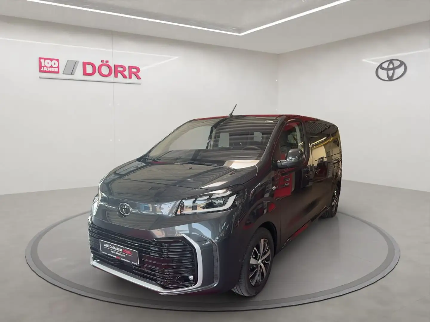 Toyota Proace 2,2-l-D-4D L1 (8-Si.) Autm. Verso Teamplayer* Grau - 1