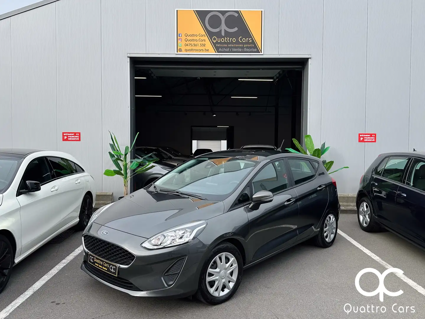 Ford Fiesta 1.0i Boite auto - 1ere Main - Car play - 16.000KMS Gris - 1