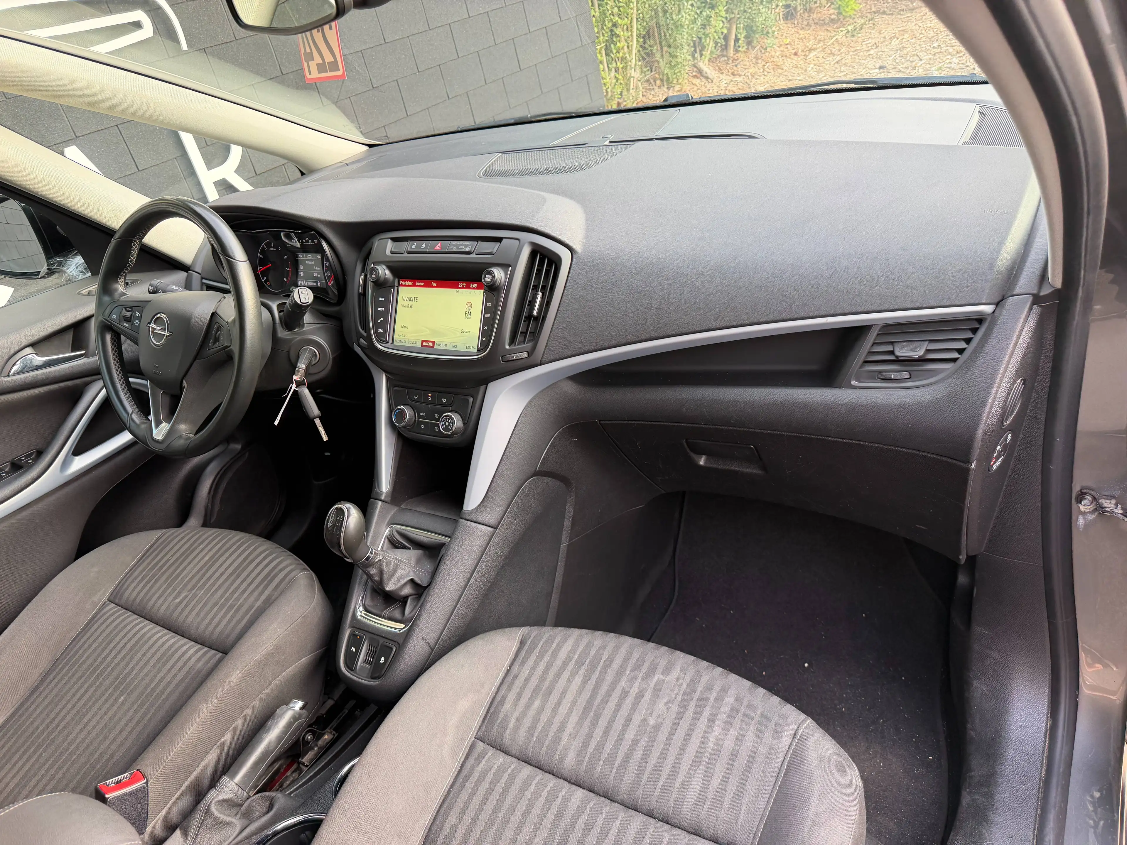 Opel Zafira Tourer 1.4 Turbo+AIRCO+7 PLACES+NAVI+EXPORT OU MARCHAND — photo 12