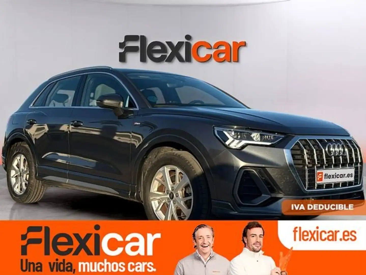 Audi Q3 45 TFSIe S line S-tronic Gris - 1