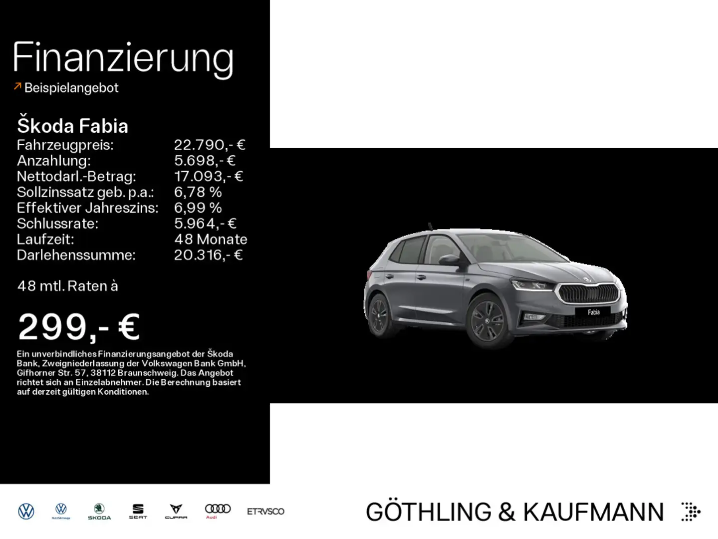 Skoda Fabia Tour 1.0 TSI |SHZ|KLIMA|BHZ-LENKRAD| Grijs - 1