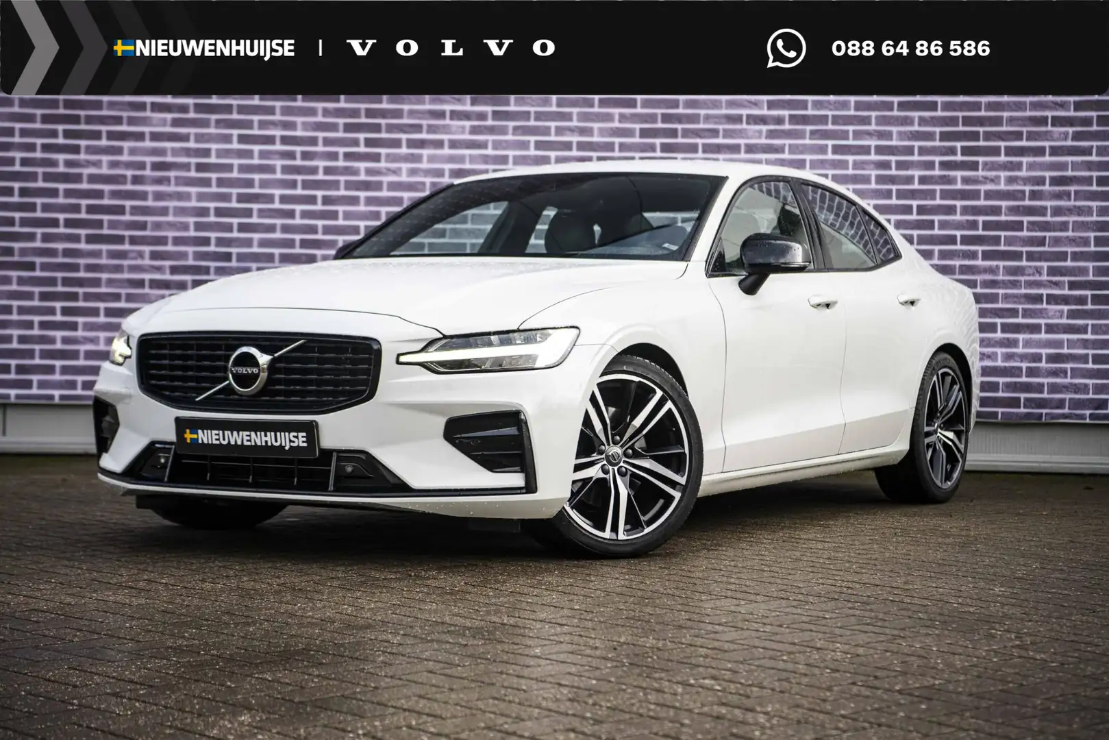 Volvo S60 2.0 B3 R-Design | Adaptieve Cruise Control | Stoel Weiß - 1