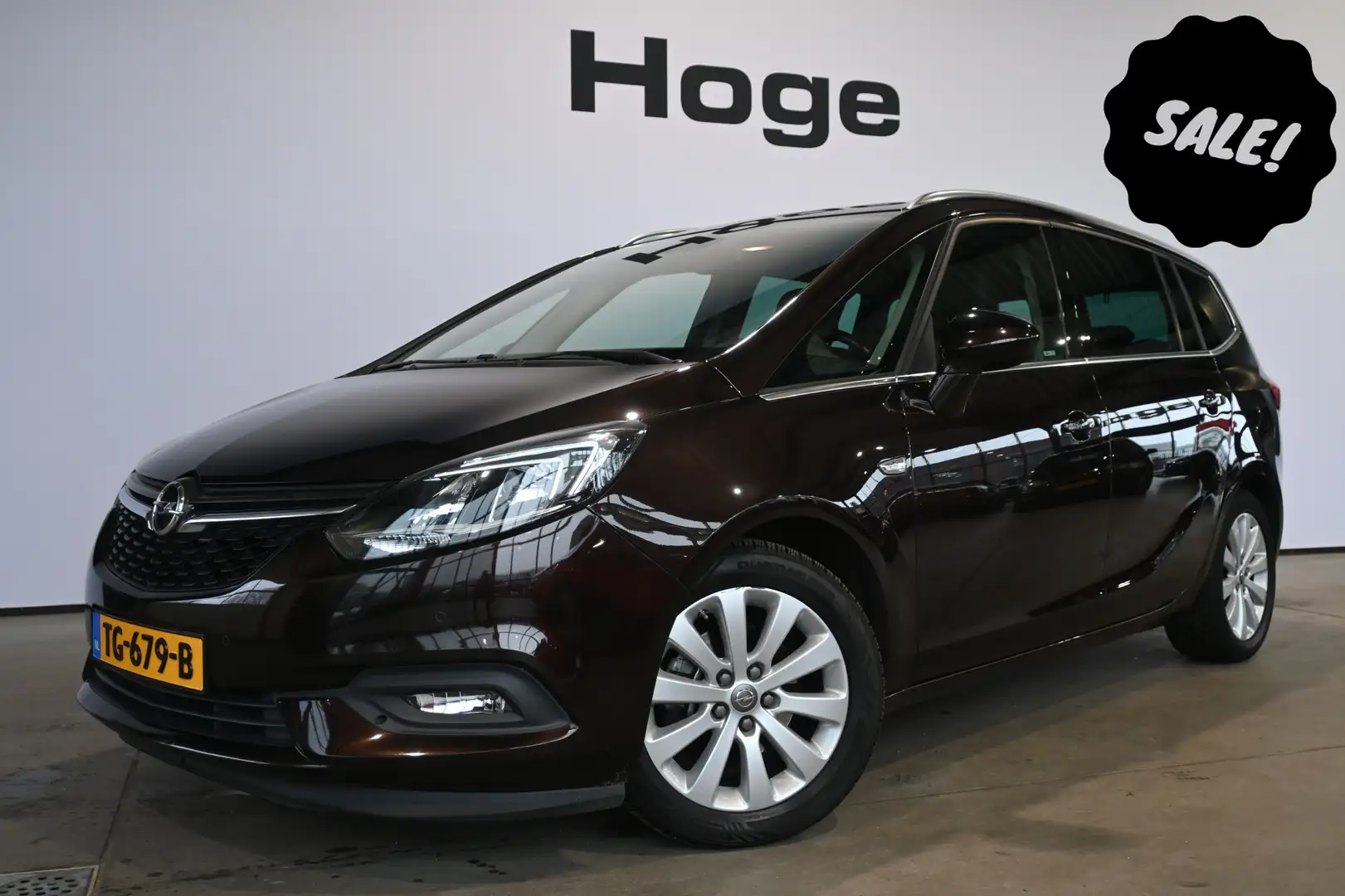 Opel Zafira 1.4 Turbo Online Edition Clima Cruise control Navi Bruin - 1