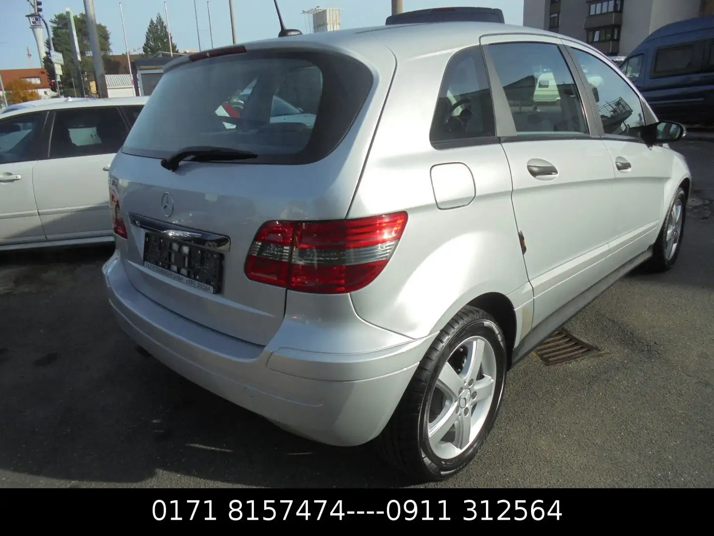 Mercedes-Benz B 170 erst 43`tkm Autom.1.Hand Silber - 2