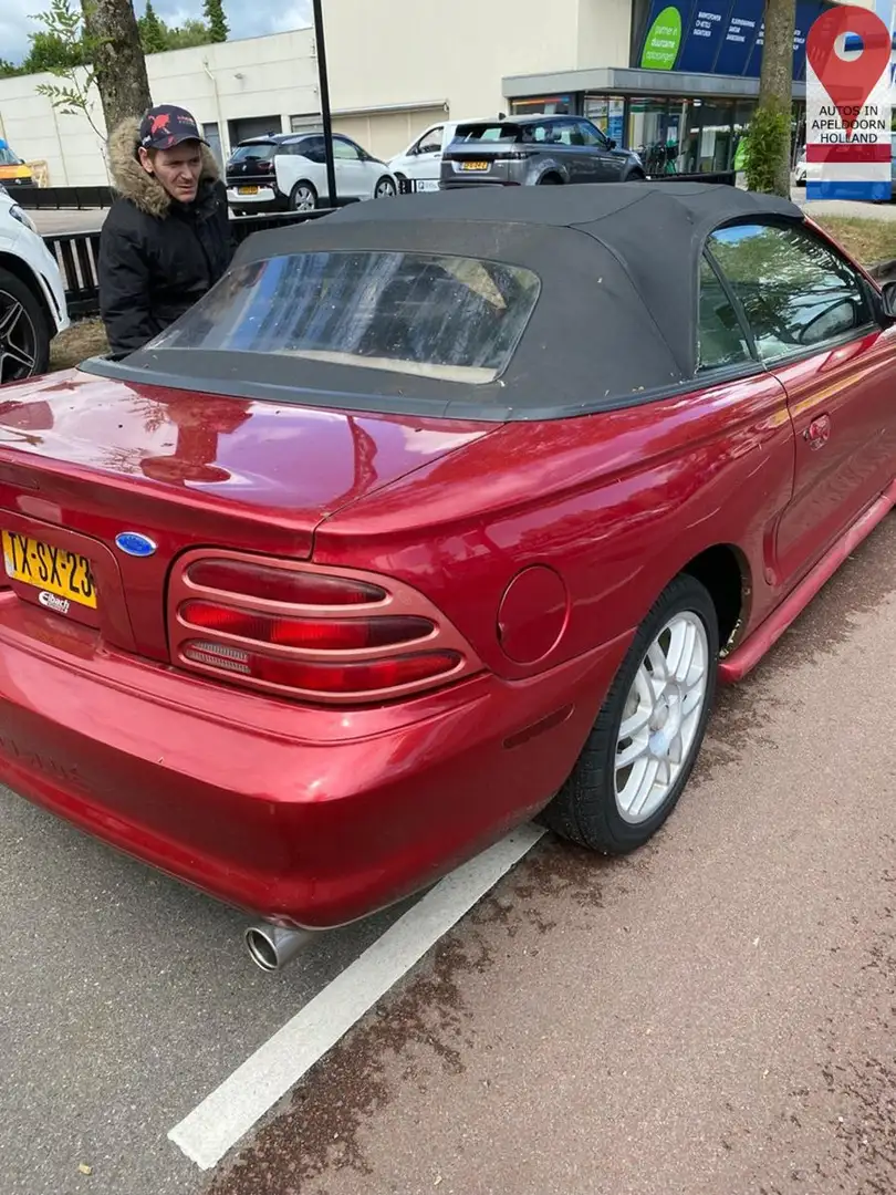 Ford Mustang USA 3.8 V6 Convertible klima Audio CPV L Rojo - 2