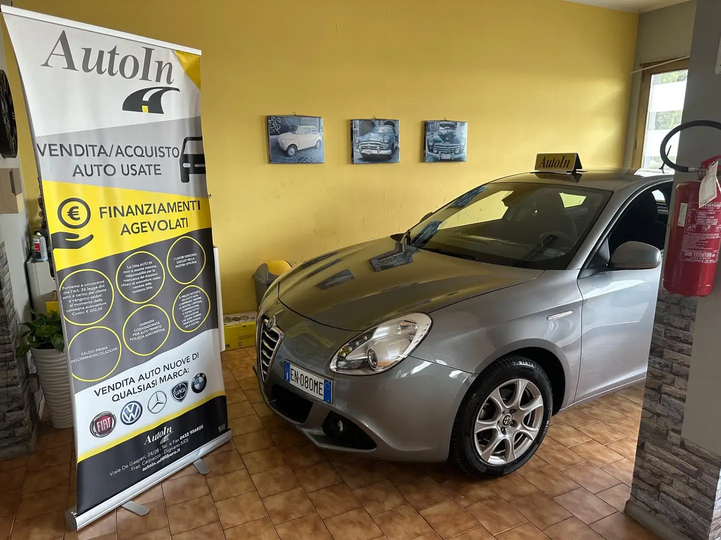 Alfa Romeo Giulietta 1.4 Turbo 120 CV GPL Progression Grau - 1