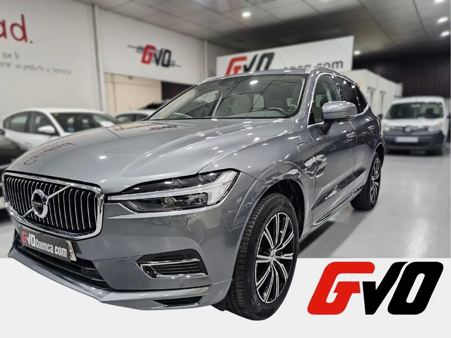 Volvo XC60 T6 Twin Recharge Inscription Gris - 1