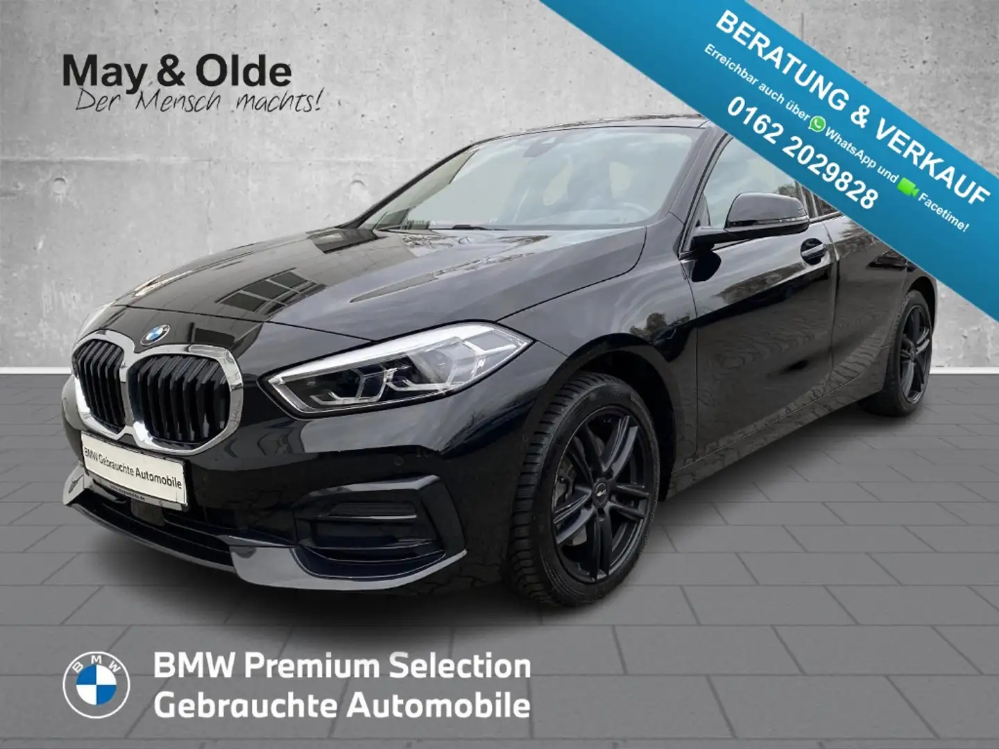 BMW 118 i Pano Navi Digitales Cockpit LED Sperrdiff. El. H Schwarz - 1