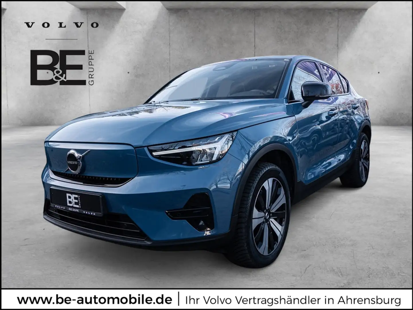 Volvo C40 Twin AWD Plus Recharge ACC BLIS Navi Kam Blau - 1