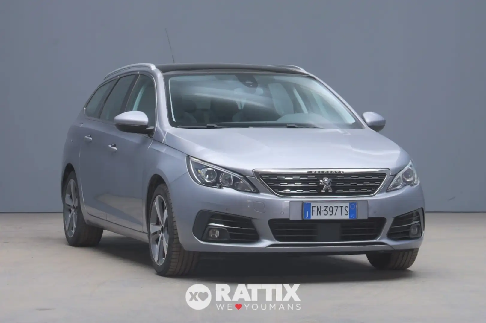 Peugeot 308 SW 1.5 BlueHDI 130CV Allure + tetto panoramico Grigio - 1