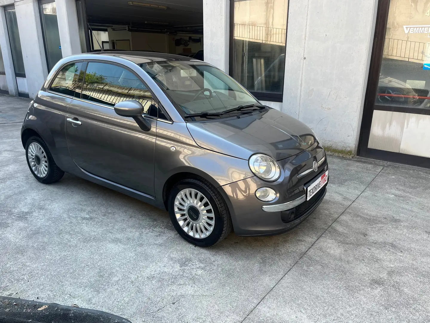 Fiat 500 500 III 1.3 mjt 16v Lounge 95cv Gris - 2
