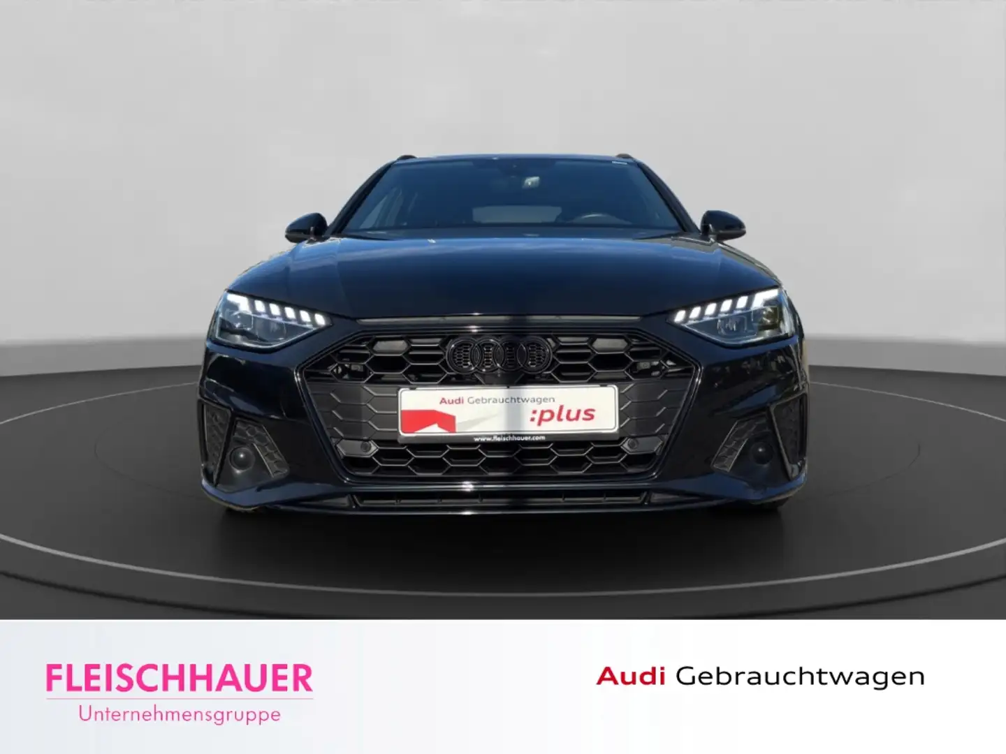 Audi A4 Avant 40 TDI S line LED+360+SHZ+NAVI+LEDER+CARPLAY Schwarz - 2