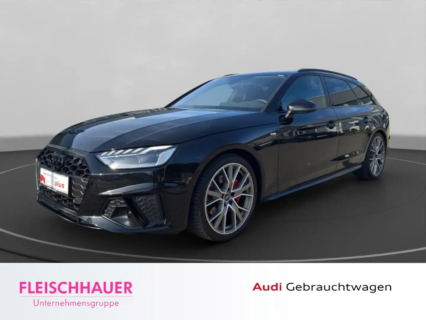 Audi A4 Avant 40 TDI S line LED+360+SHZ+NAVI+LEDER+CARPLAY Schwarz - 1