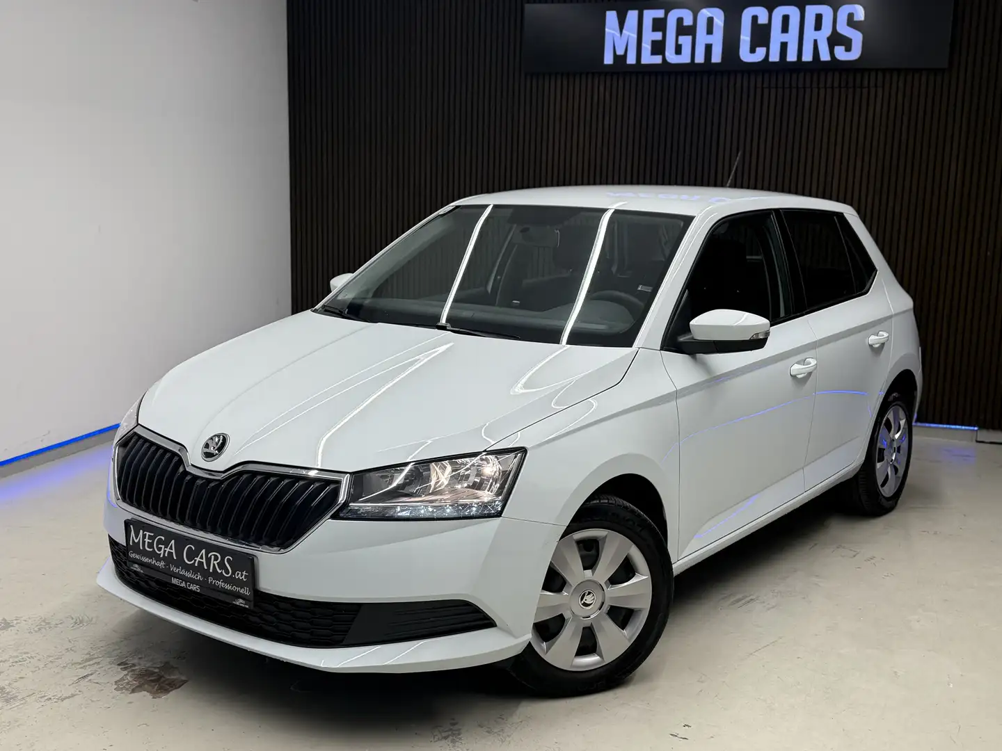 Skoda Fabia / WENIG KM / SERVICEGEPFLEGT / Wit - 1