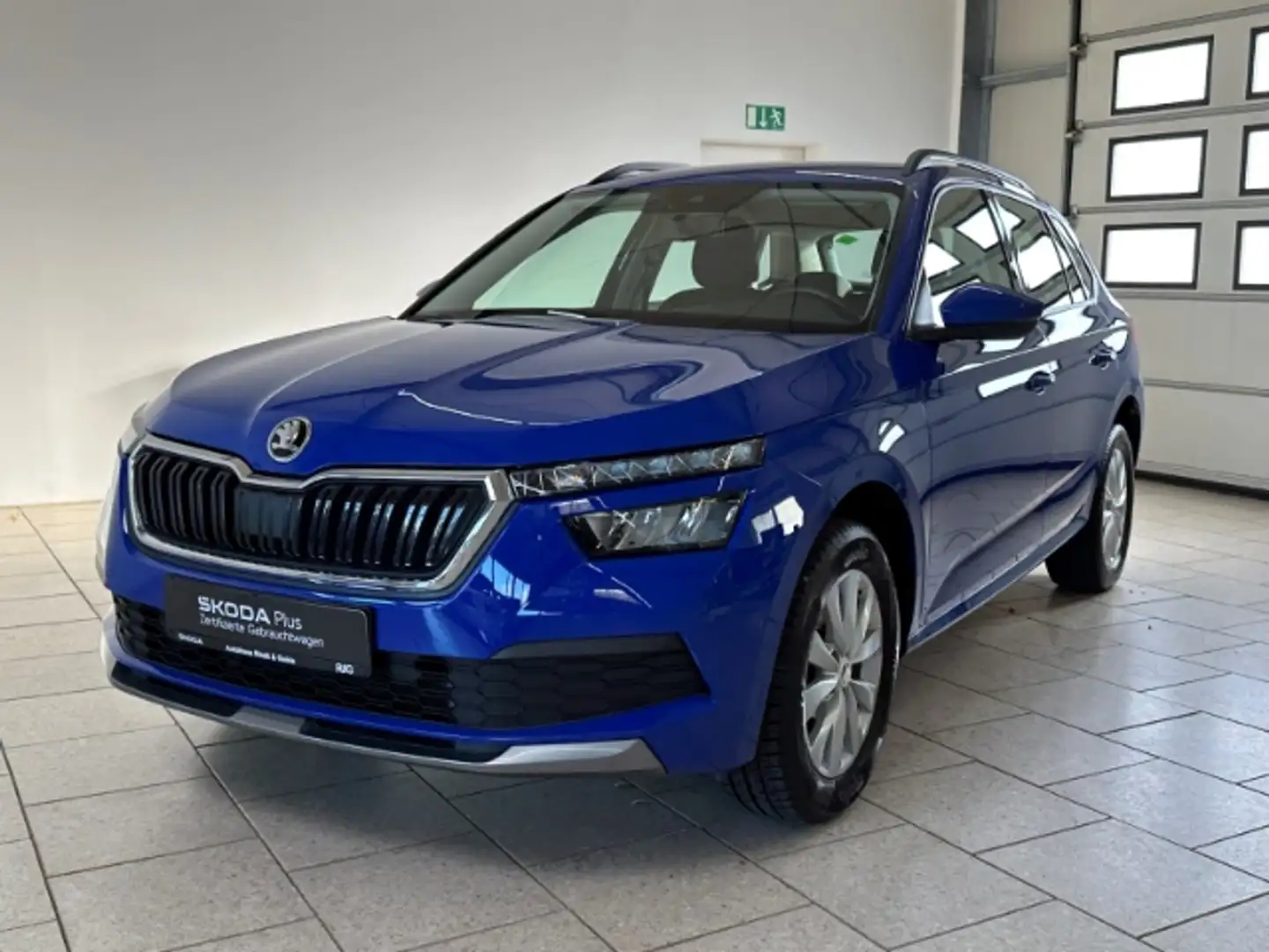 Skoda Kamiq 1.0 TGI Ambition SHZ Klima Freisprech Blau - 2