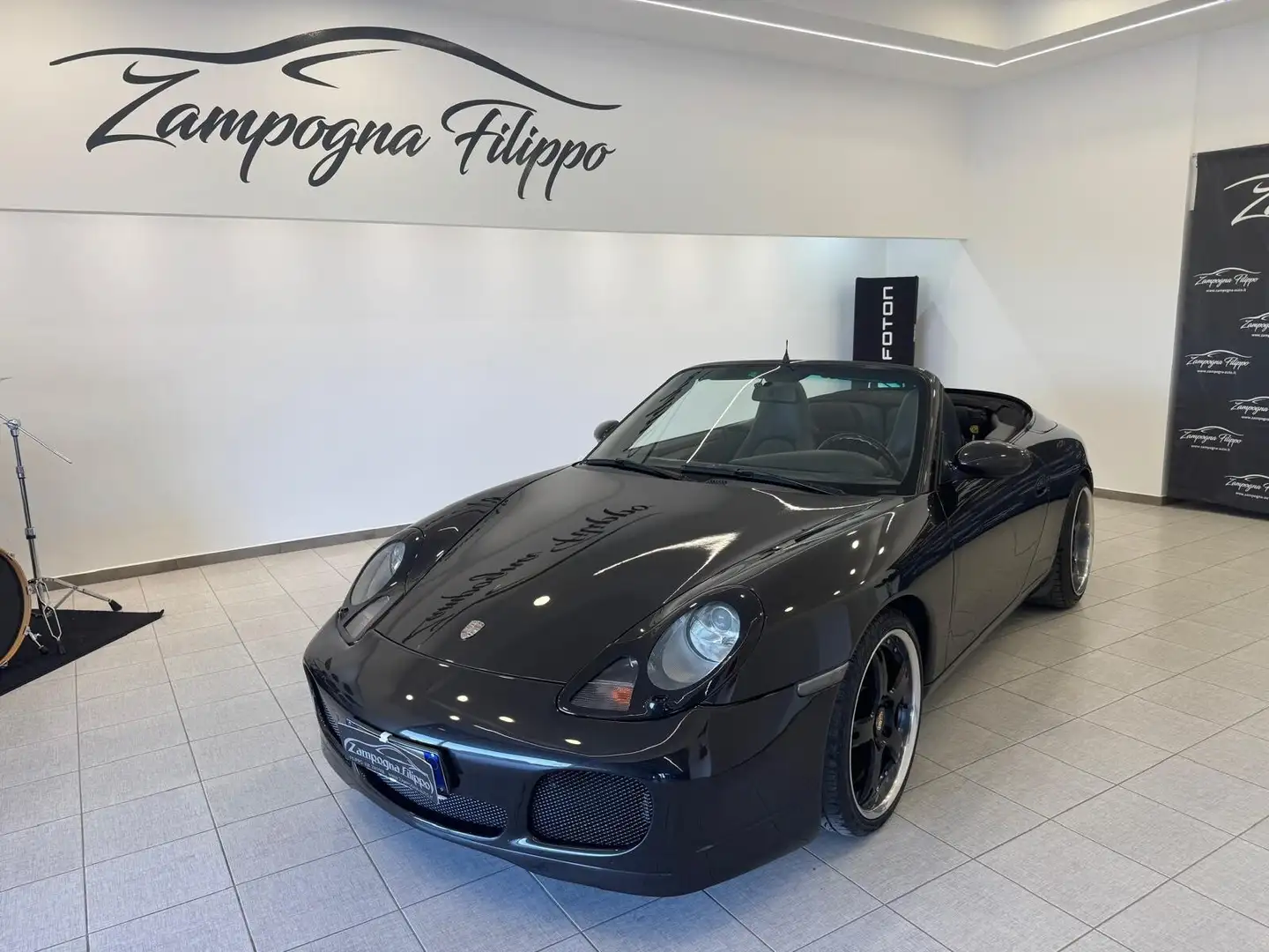 Porsche 911 Carrera 4 cat Cabriolet Nero - 1