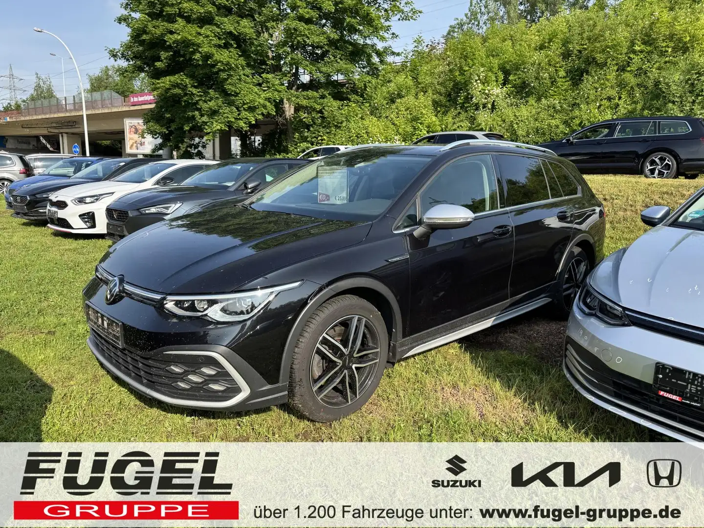Volkswagen Golf Variant 2.0 TDI DSG Alltrack 4Motion Standhzg.|AHK Noir - 1