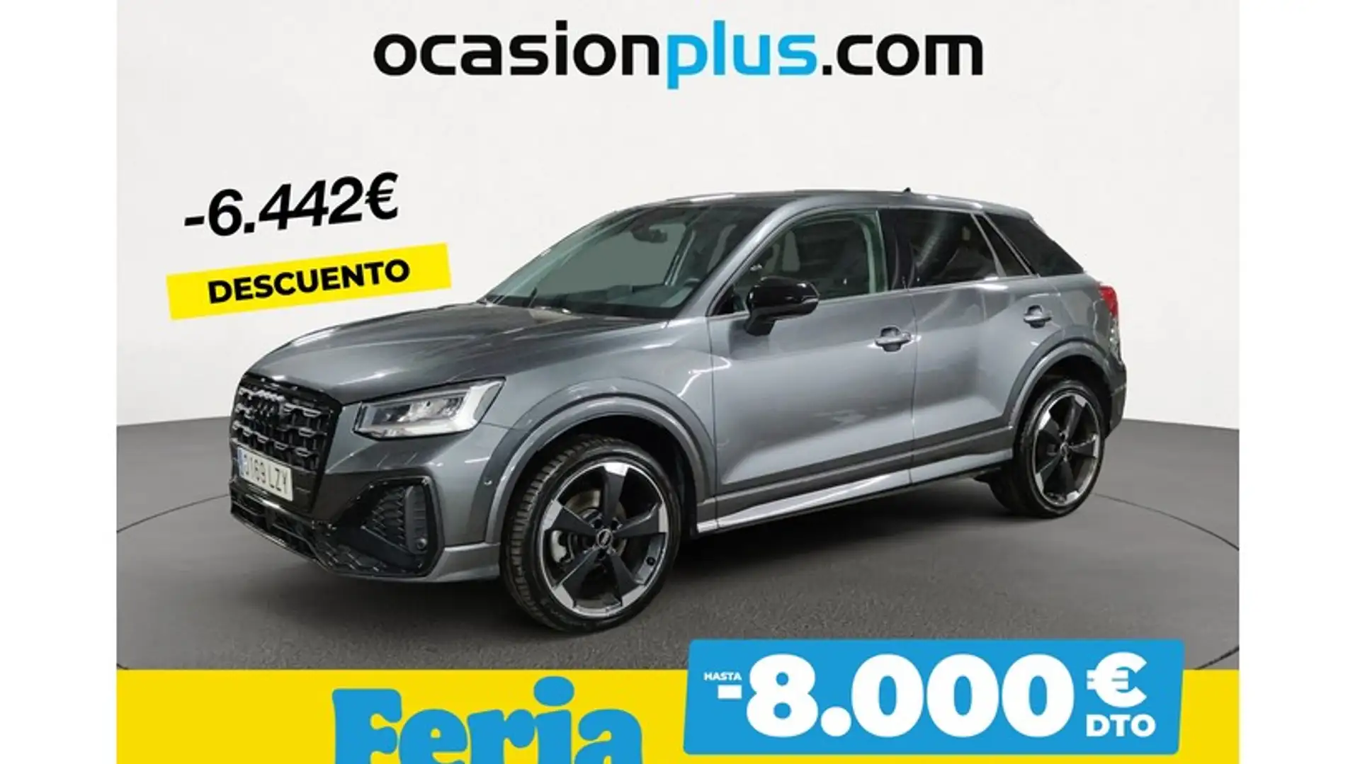 Audi Q2 35 TDI Black line edition S tronic 110kW Gris - 1