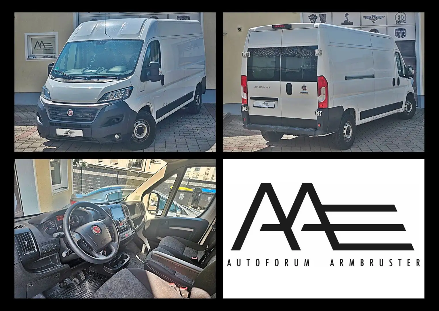 Fiat Ducato L4H2 *Automatik/Kamera/NAVI/Klima* Weiß - 1
