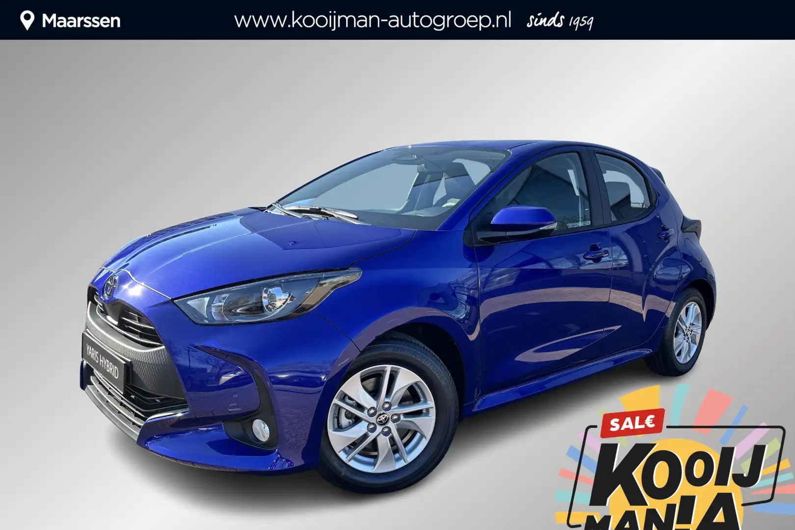 Toyota Yaris 1.5 Hybrid 115 Active , Nieuw snel leverbaar ! Blauw - 1