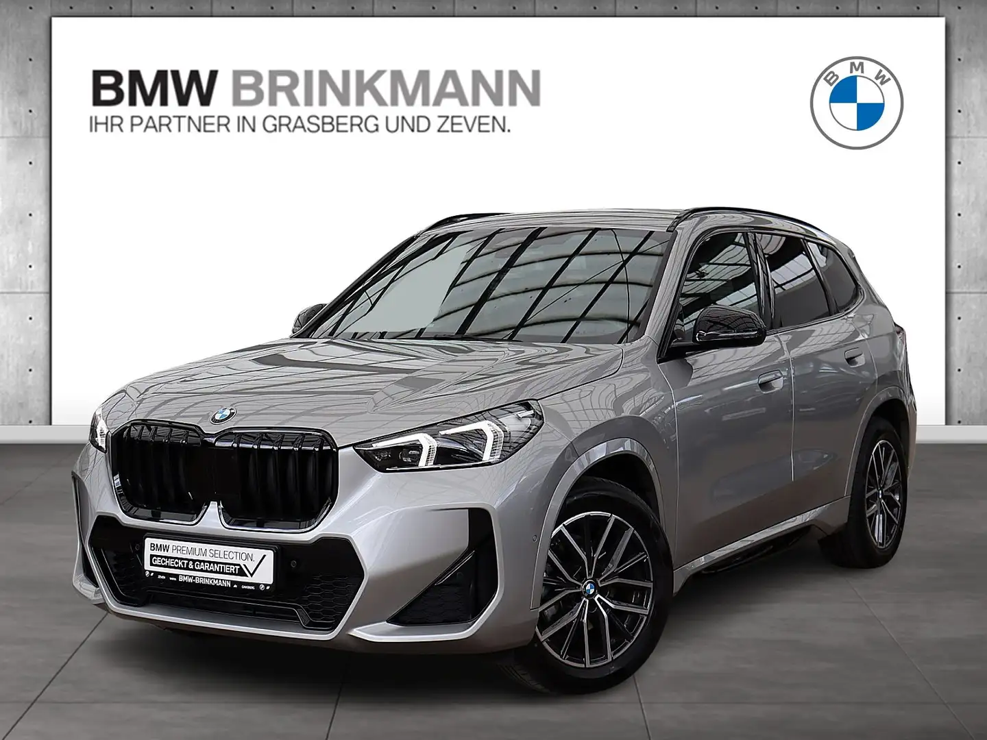 BMW X1 sDrive18i aut. / GARANTIE BIS 2029 + Inkl. 50% SI- Grijs - 1