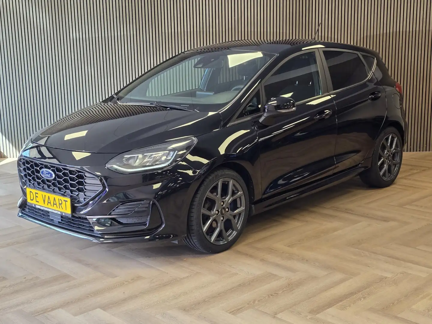 Ford Fiesta 1.0 EcoBoost Hybrid ST-Line 155PK! APPLE CARPLAY C Schwarz - 1
