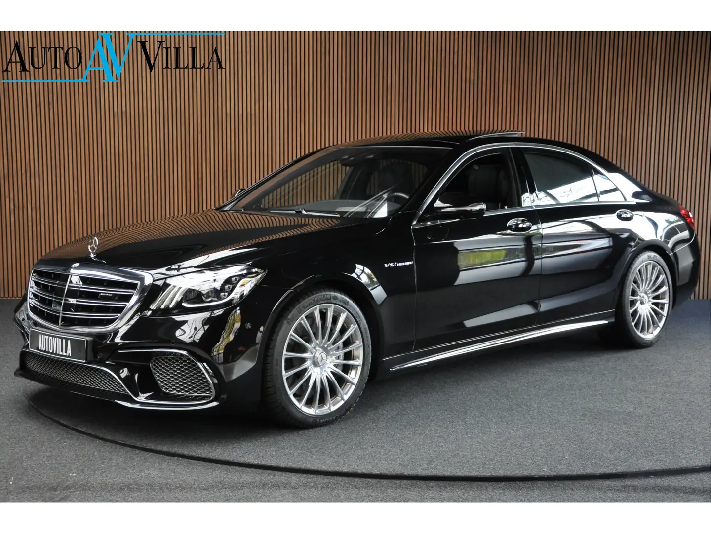 Mercedes-Benz S 65 AMG Lang Panodak 3D Burmester HUD 360 Massage Softclos Negru - 1
