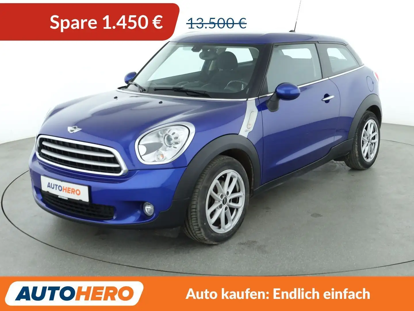 MINI Cooper D Paceman Cooper D*NAVI*TEMPO*PDC*SHZ*ALU*KLIMA* Blau - 1