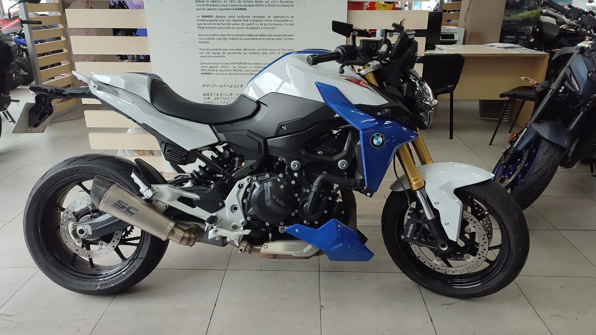 BMW F 900 XR Albastru - 1