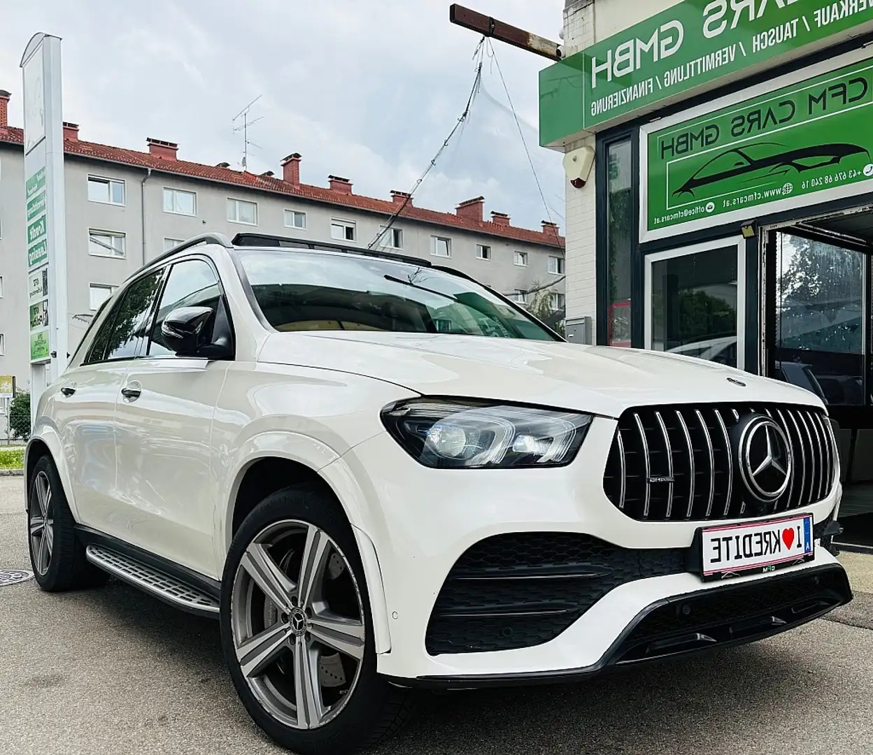 Mercedes-Benz GLE 400 d 4Matic AMG Line//Pano//Luft//Burmaster// Blanc - 2