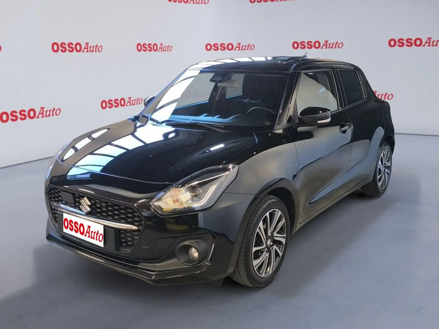 Suzuki Swift 1.2 BENZINA 83 HP HYBRID NEOPATENTATI AZIENDALE Noir - 1