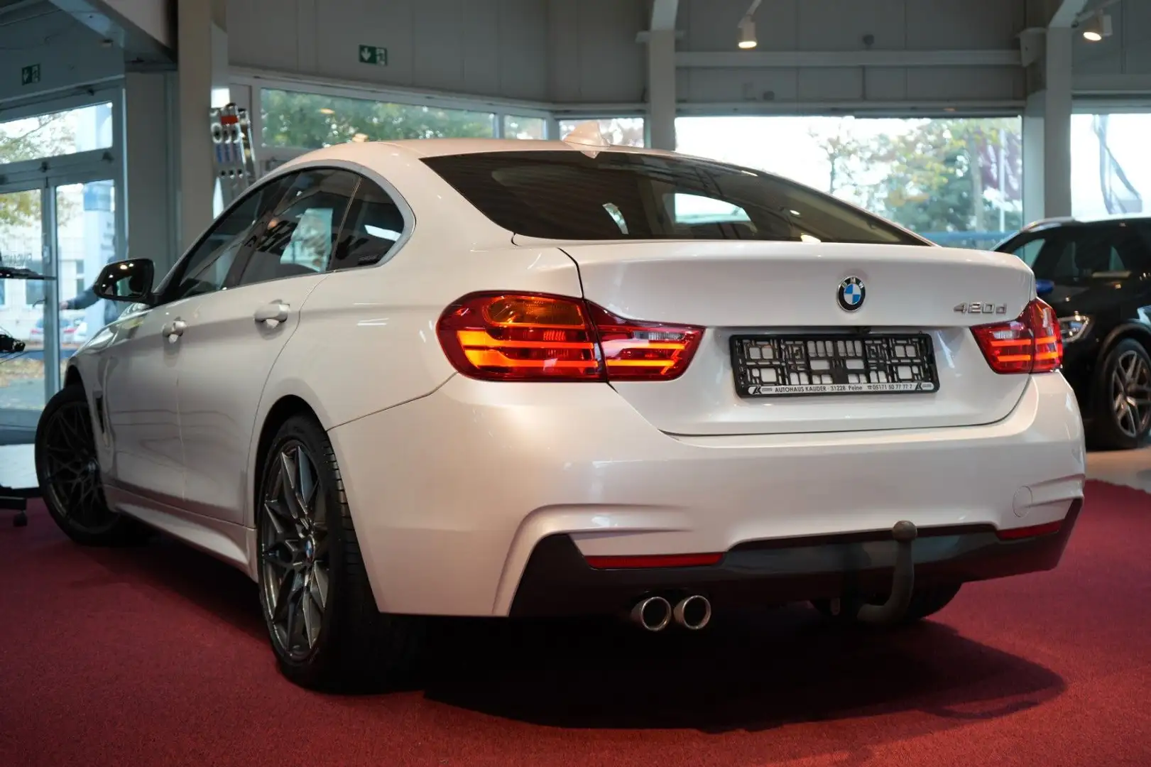 BMW 420 M-Sport *Navi*Kamera* Blanc - 2
