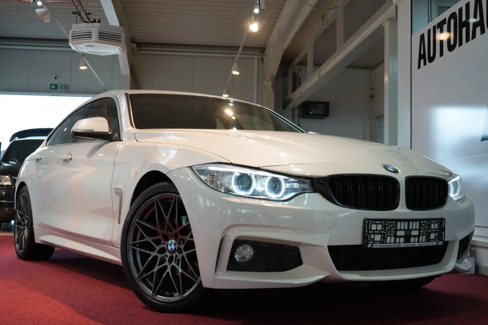 BMW 420 M-Sport *Navi*Kamera* Blanc - 1