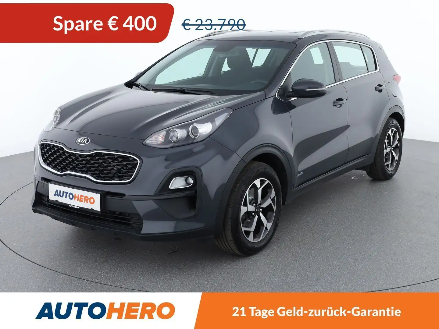 Kia Sportage 1.6 CRDi Mild-Hybrid 25 Jahre OE Edition 4WD *NAVI Grau - 1