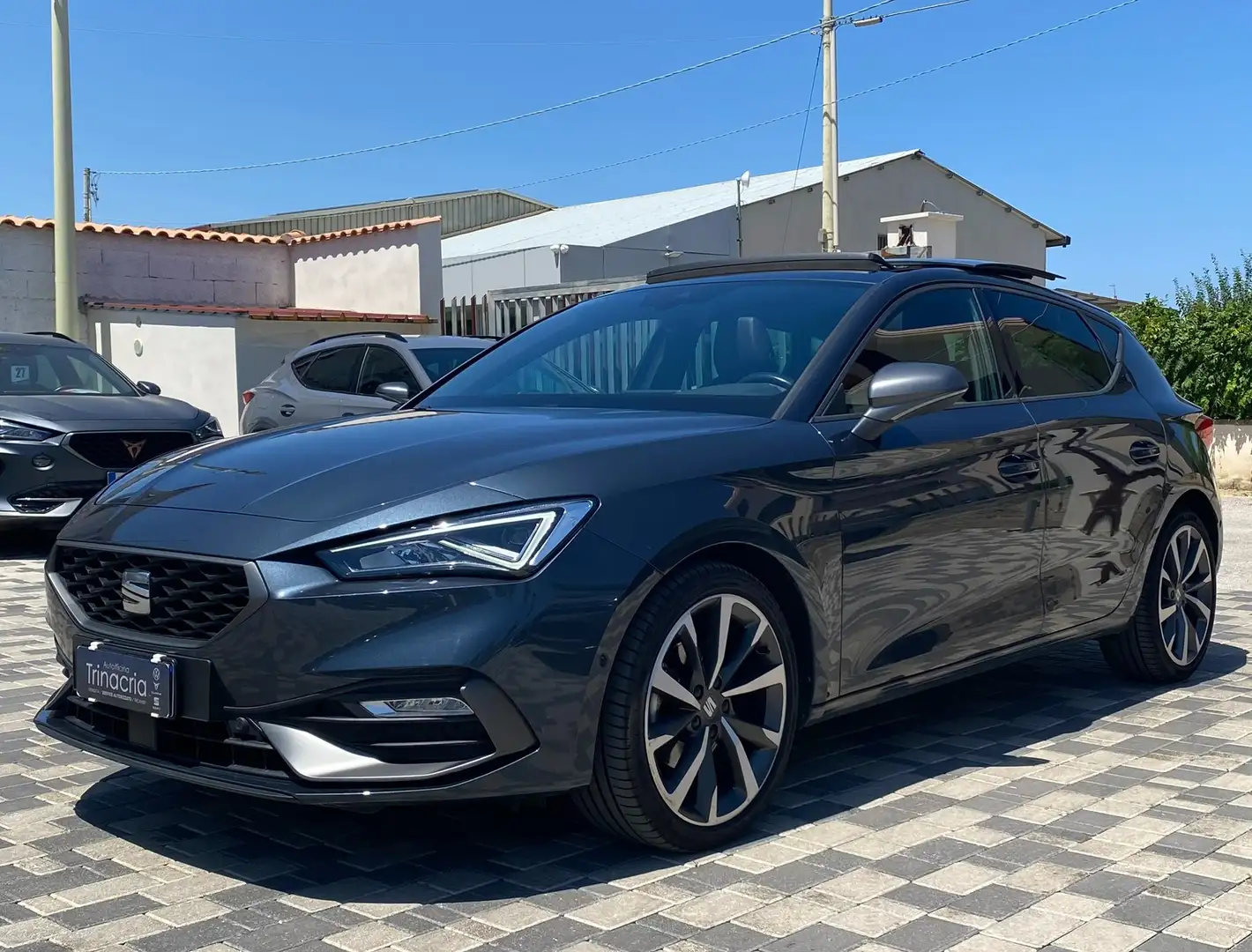 SEAT Leon FR Line 2.0 TDI 150CV DSG Grigio - 1