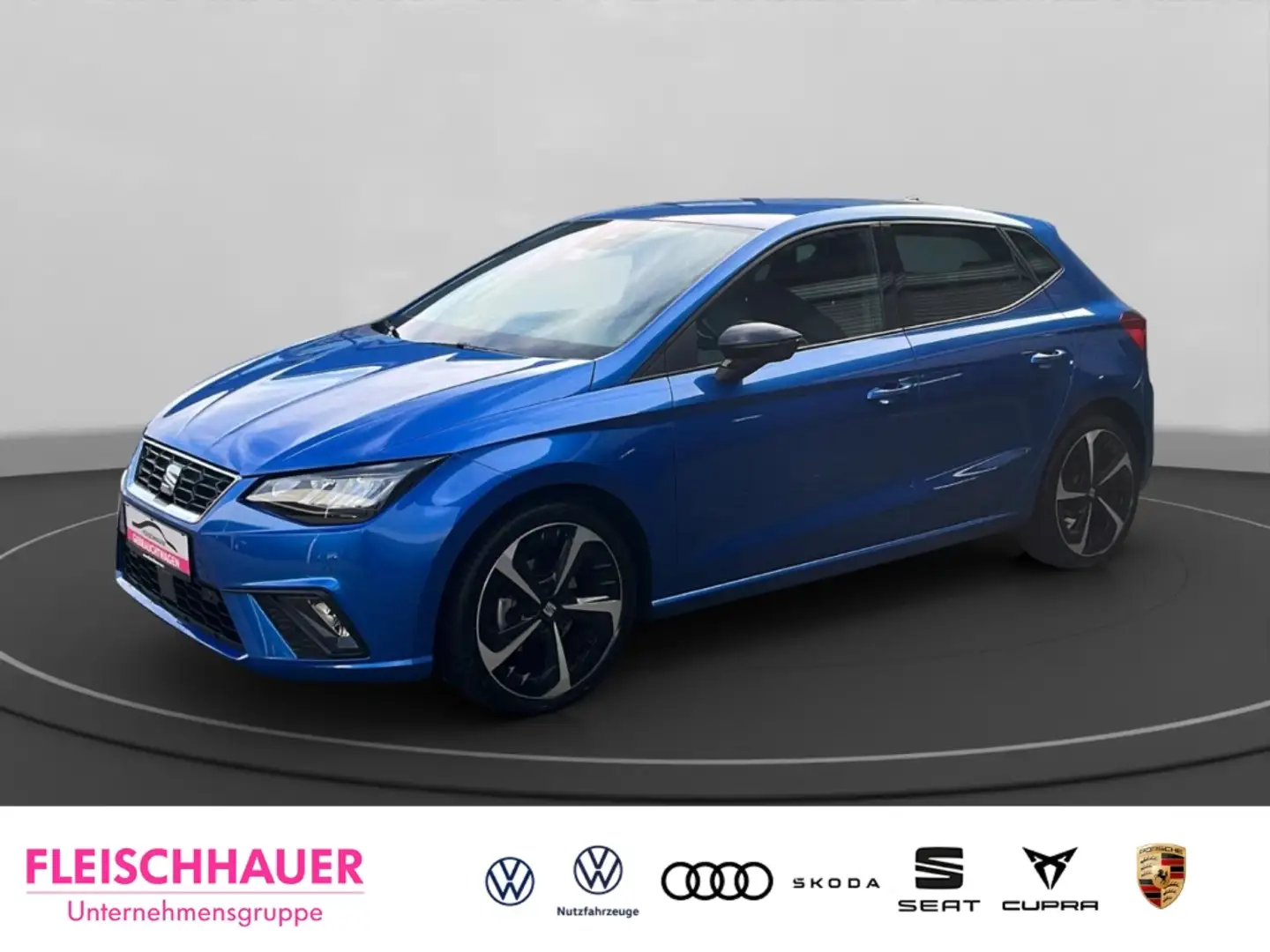 SEAT Ibiza 1.0 TSI FR LED Einparkhilfe Kamera Blau - 1