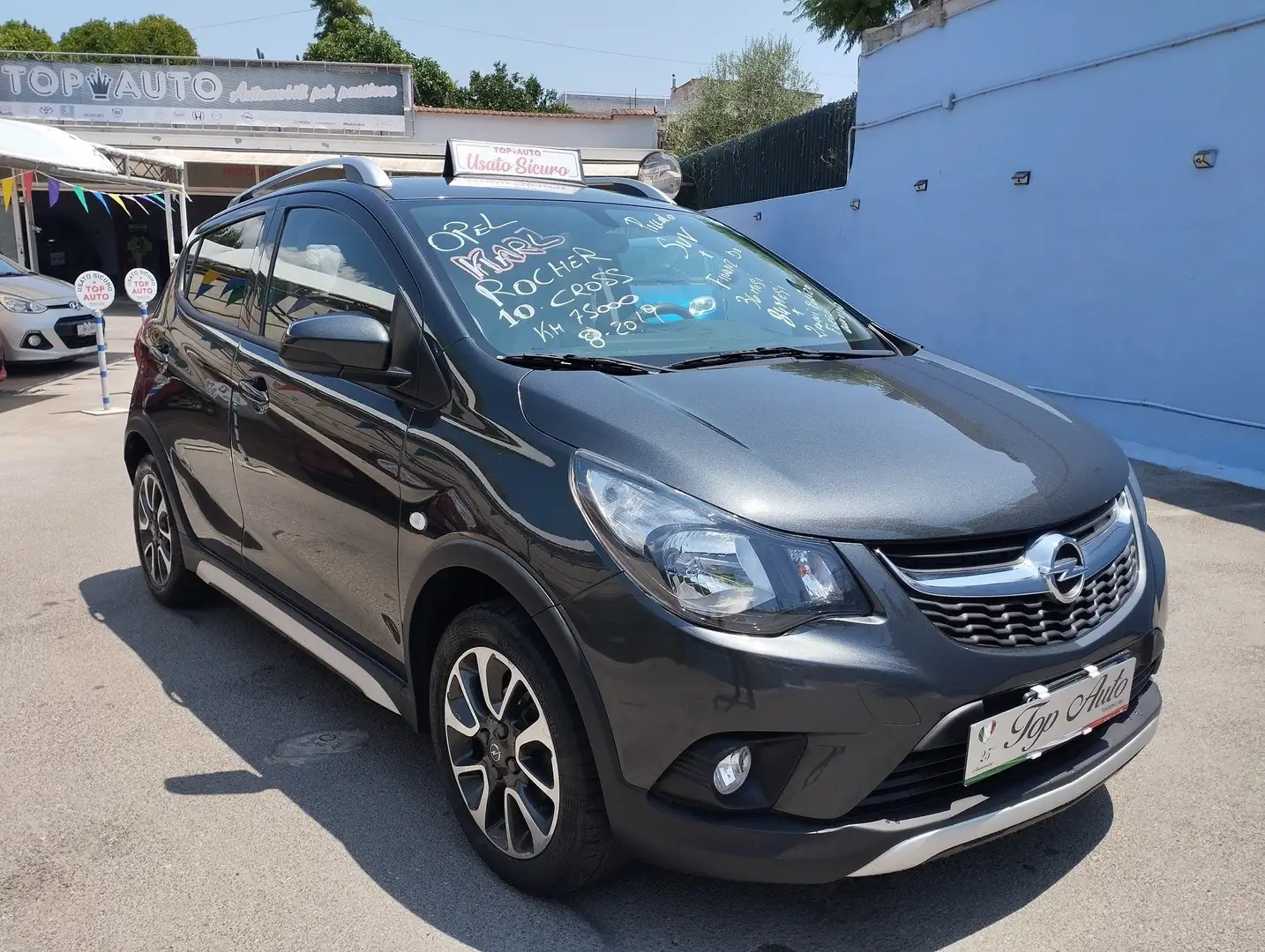 Opel Karl Karl 1.0 Rocks s    km reali garanzia 24 mesi Grigio - 2