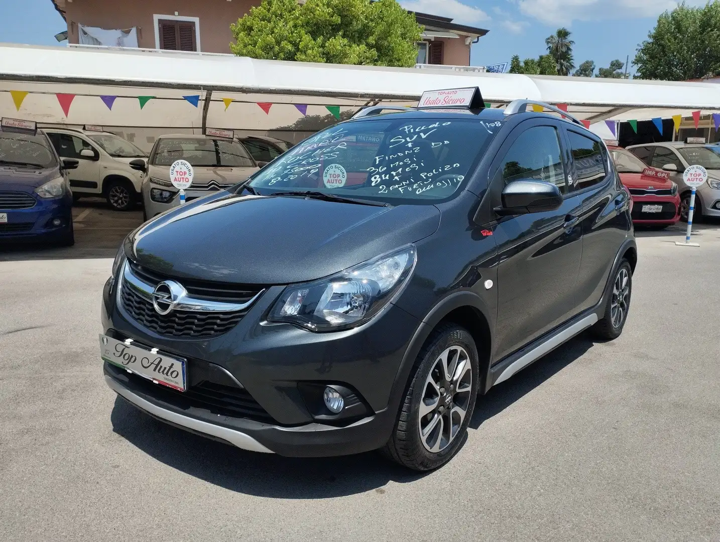 Opel Karl Karl 1.0 Rocks s    km reali garanzia 24 mesi Grigio - 1