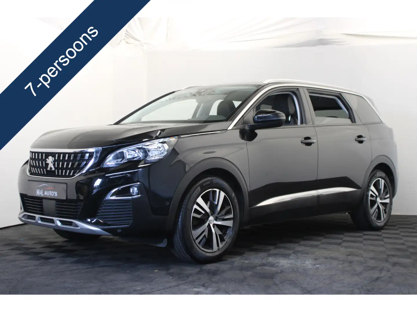 Peugeot 5008 1.2 PureTech Allure |Trekhaak|Camera| Чорний - 1