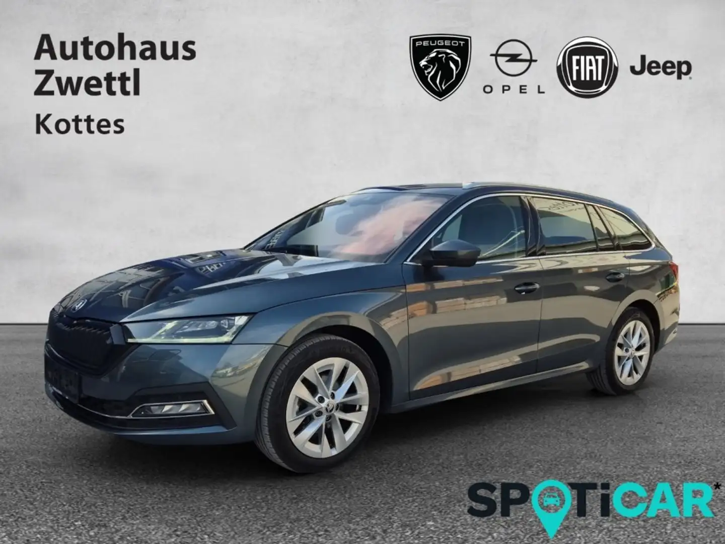 Skoda Octavia Combi 2,0 TDI Style DSG *LED/ACC/NAVI* Grau - 1