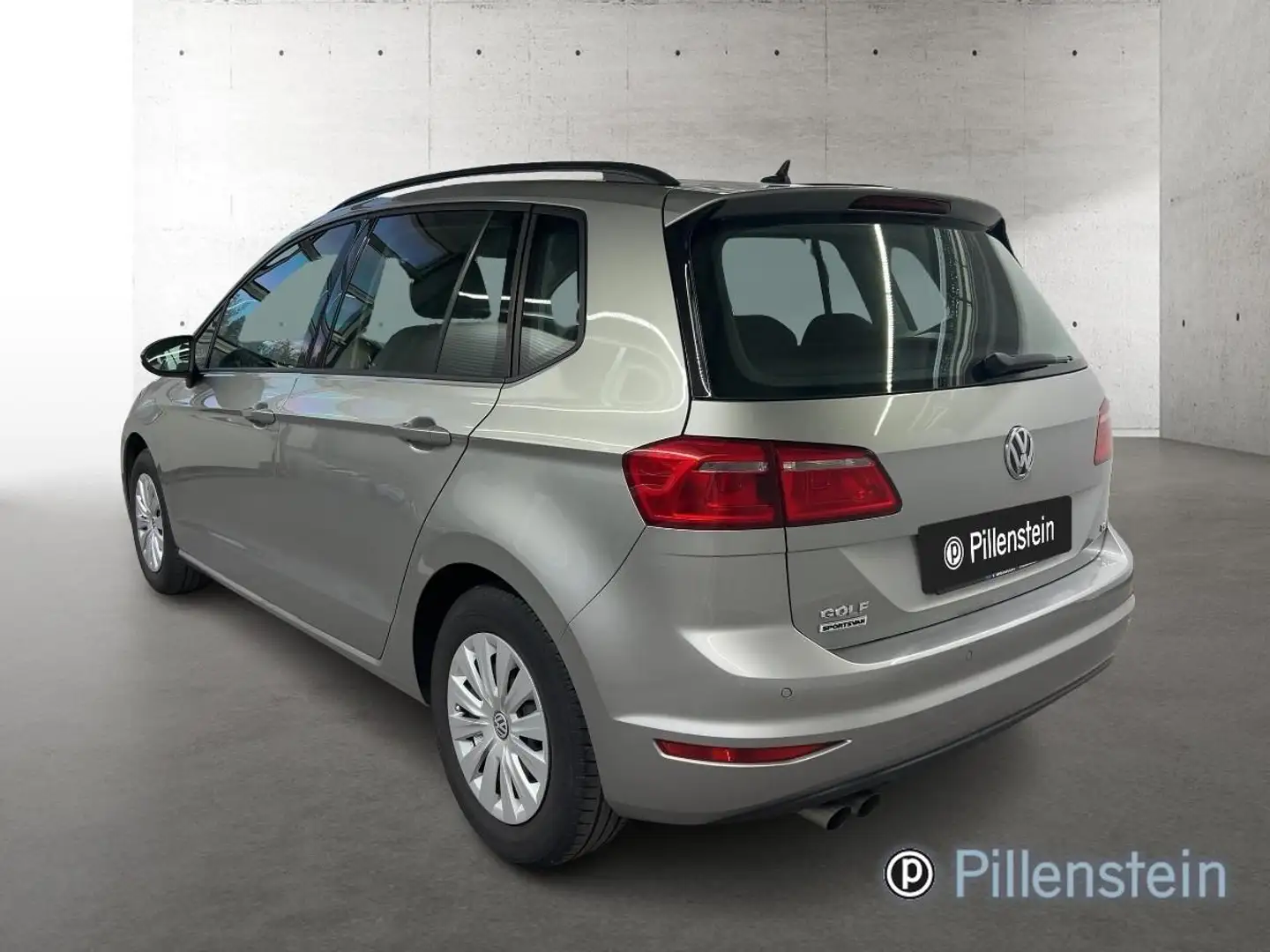 Volkswagen Golf Sportsvan 1.4 TSI KLIMAAUT+SHZ+PDC+TEMP+BLUETOOTH Silber - 2