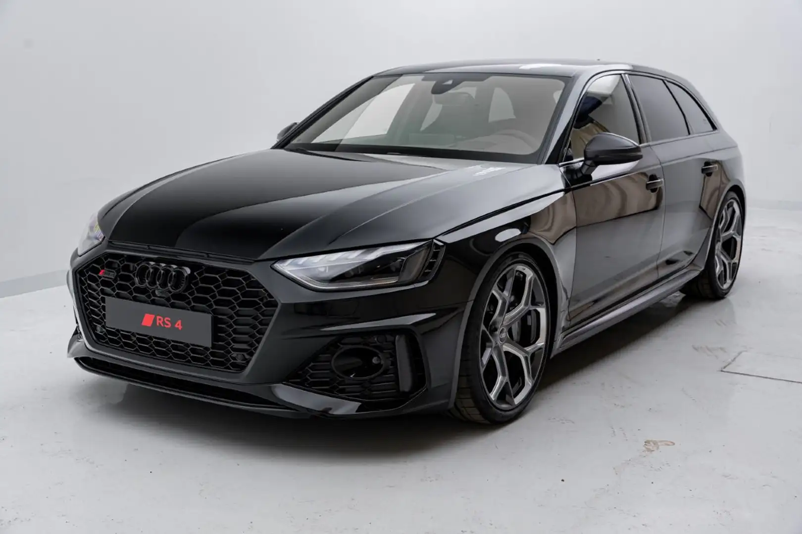 Audi RS4 edition 25 years tiptro.*HUD*B&O*NAVI Schwarz - 1