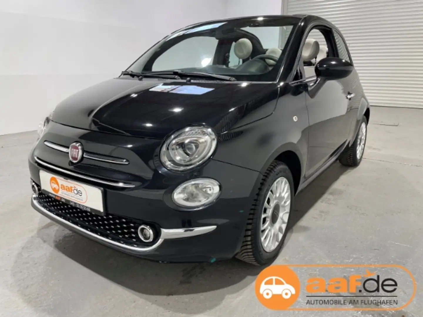 Fiat 500C 1.0 Star MH EU6d Navi Klima PDC Tempomat Schwarz - 1