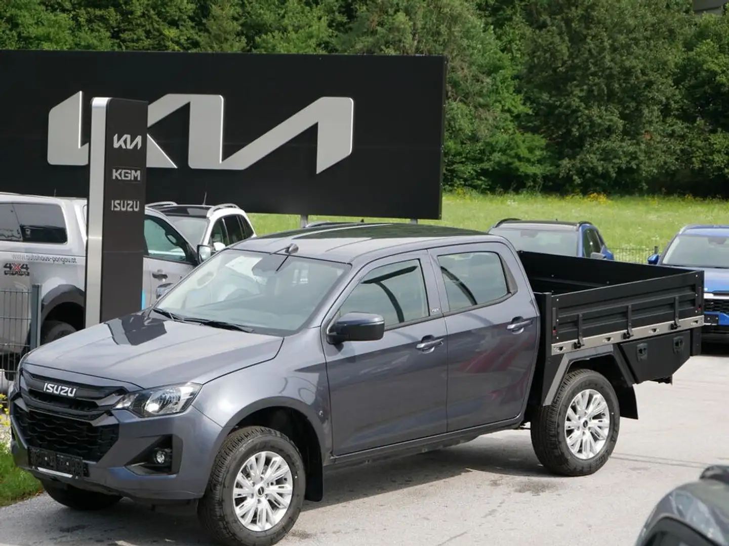 Isuzu D-Max D-MAX Double Cab 4x4 LS Aut. Pritsche ohne NOVA Grau - 2