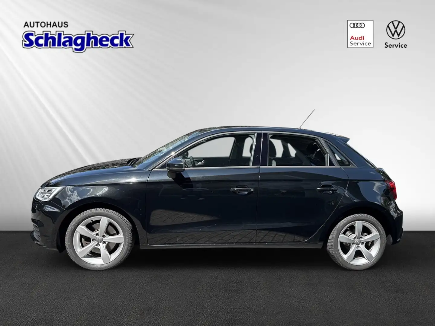 Audi A1 Sportback 1,4 TFSI Klima Xenon Navi Einparkhilfe Noir - 2