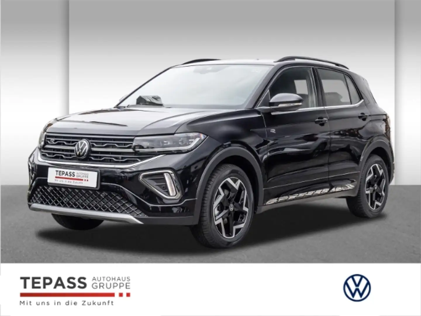 Volkswagen T-Cross 1.0 TSI R-Line Active Info IQ Light Schwarz - 1